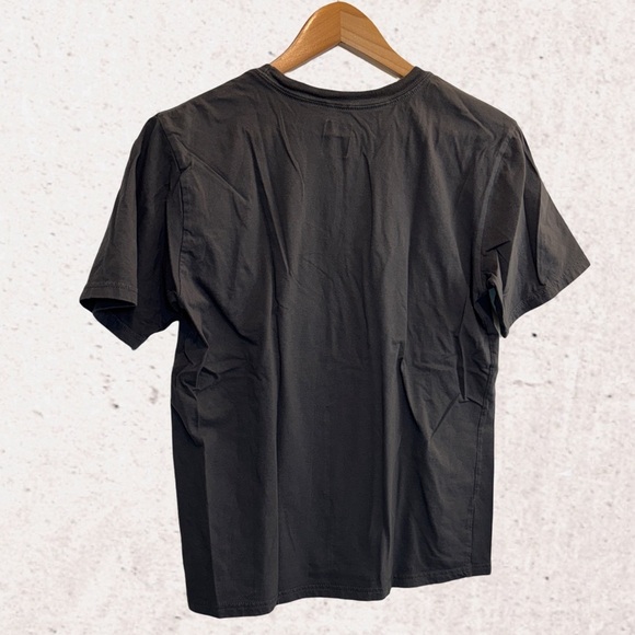 The North Face Black Tee with Green and Gray Graphics - Picture 2 of 3